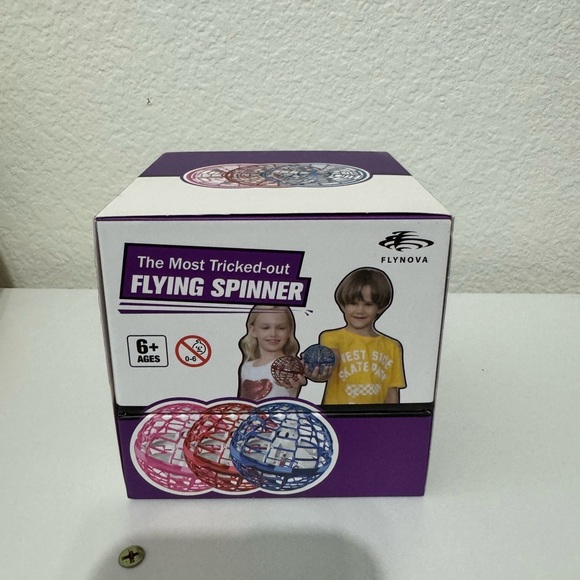 FLYNOVA Flying Ball Toys,Magic Hover Orb with Lights,Boomerang Spinner Drone - Picture 7 of 9